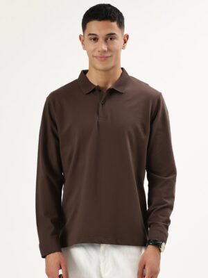 Polo Full Sleeve - Brown