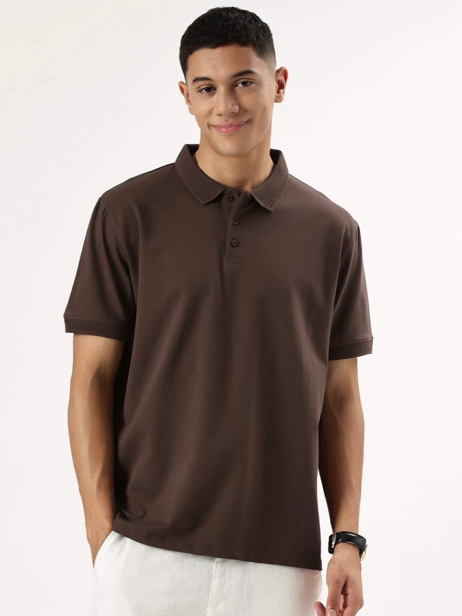 Polo Half Sleeve – Brown