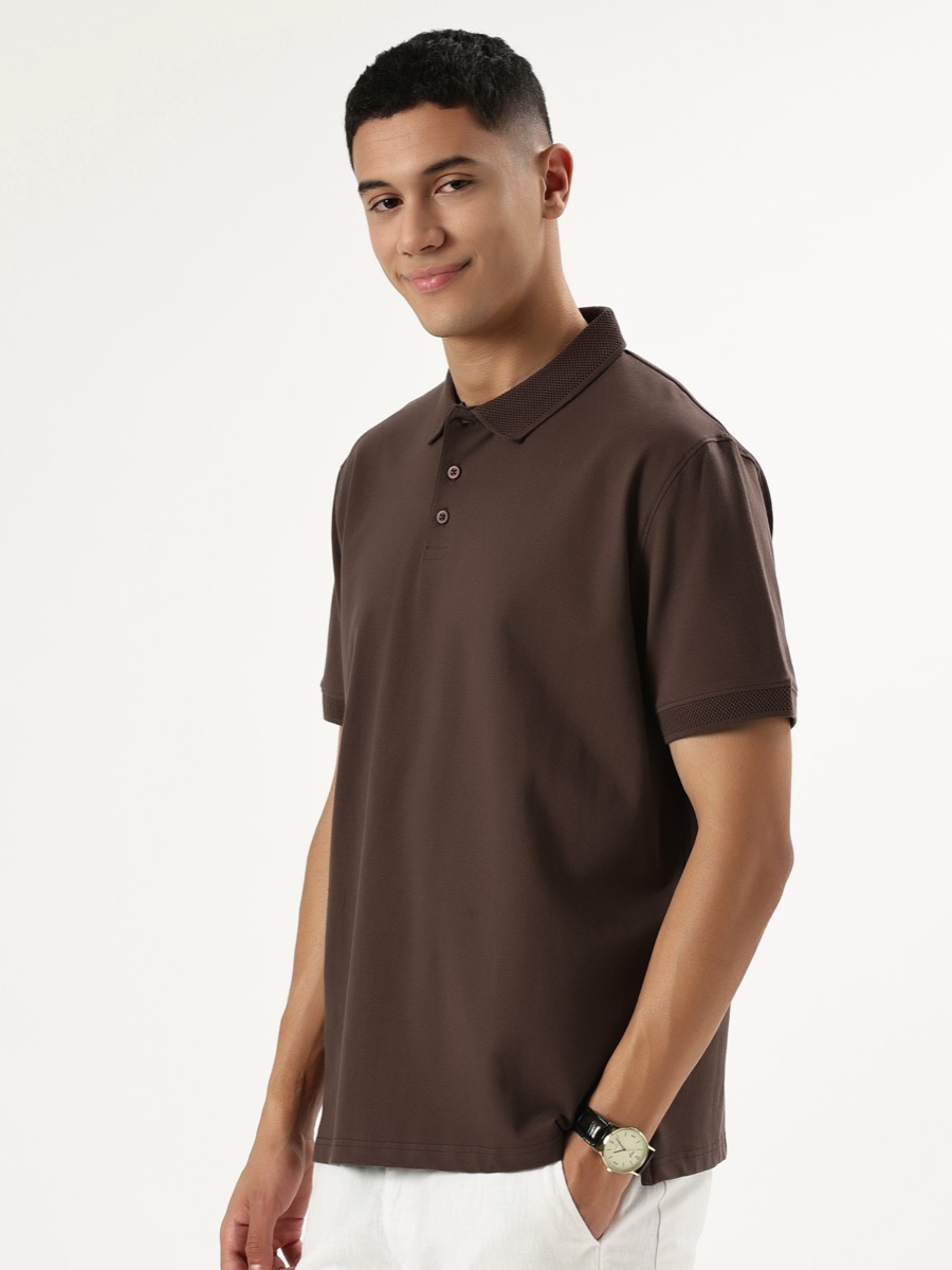 Polo Half Sleeve – Brown