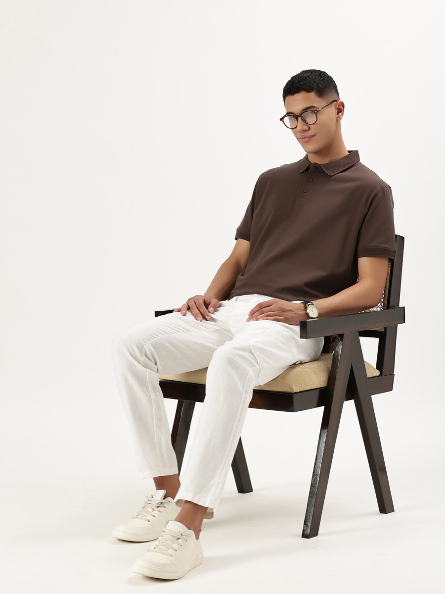 Polo Half Sleeve – Brown