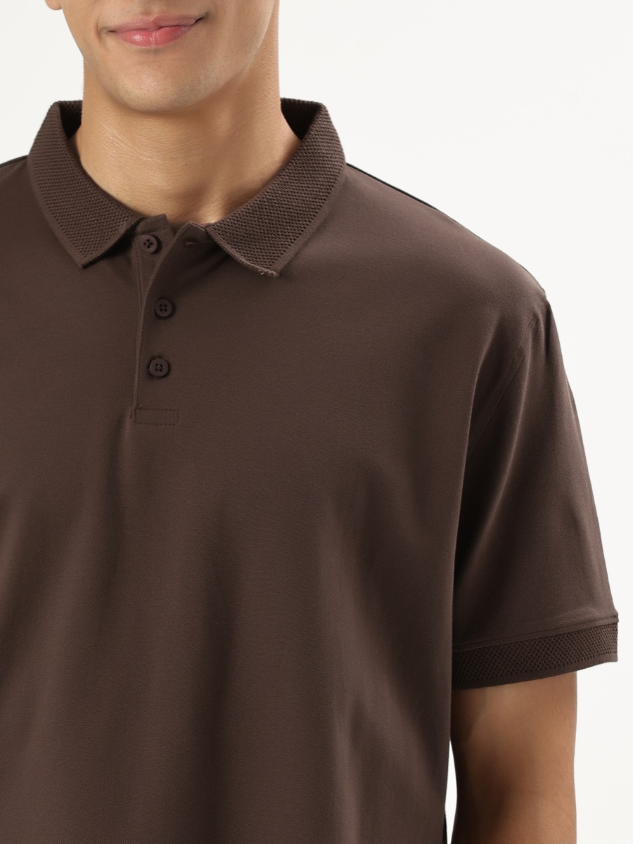 Polo Half Sleeve – Brown