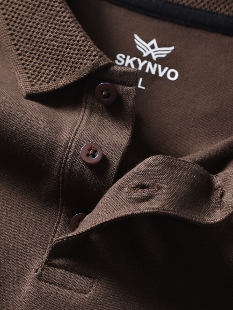 Polo Half Sleeve – Brown