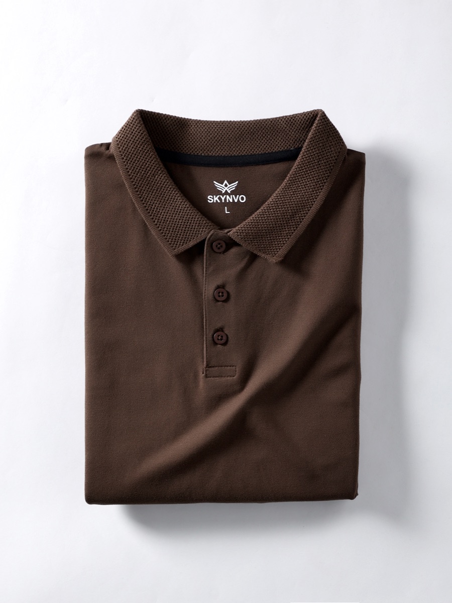 Polo Half Sleeve – Brown