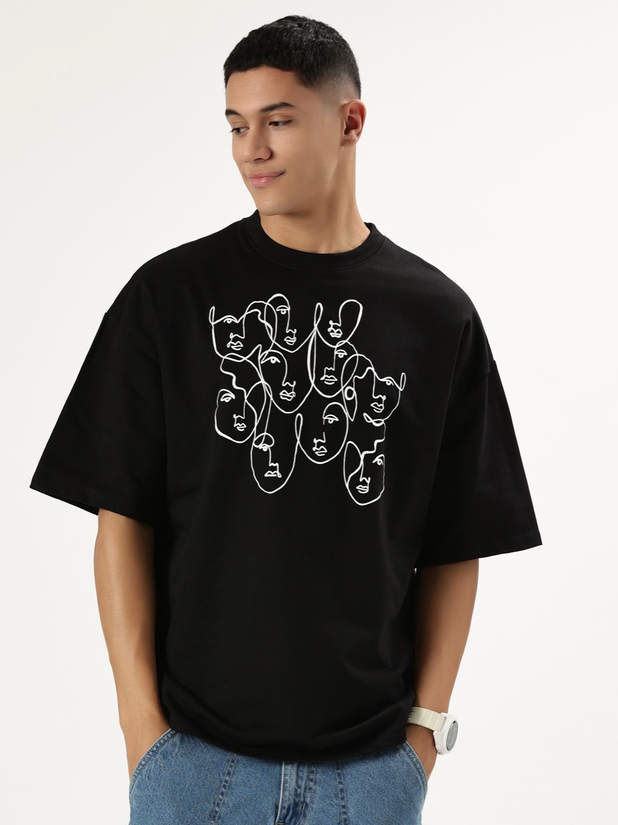 Oversized Tee – Black