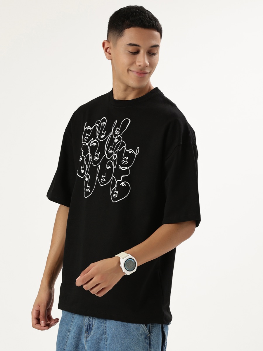 Oversized Tee – Black