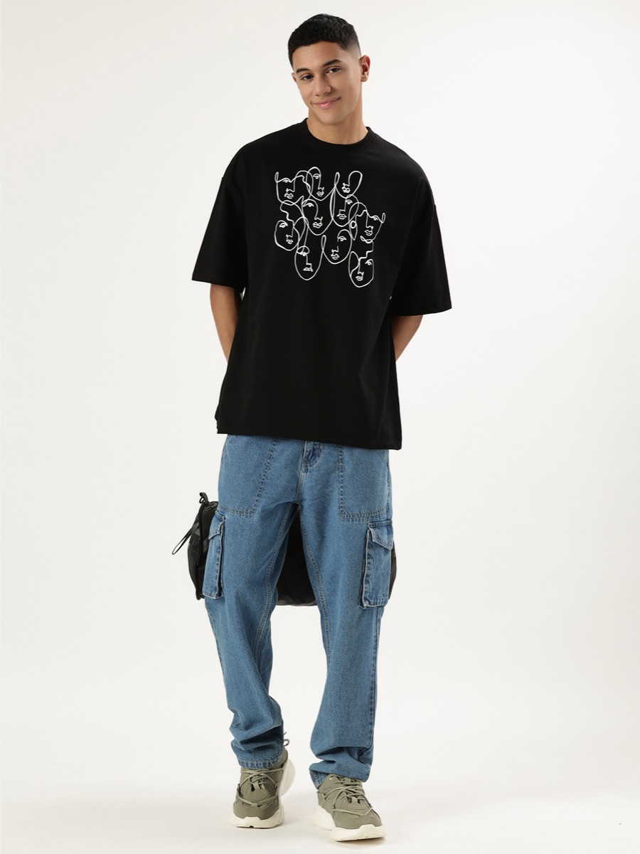 Oversized Tee – Black