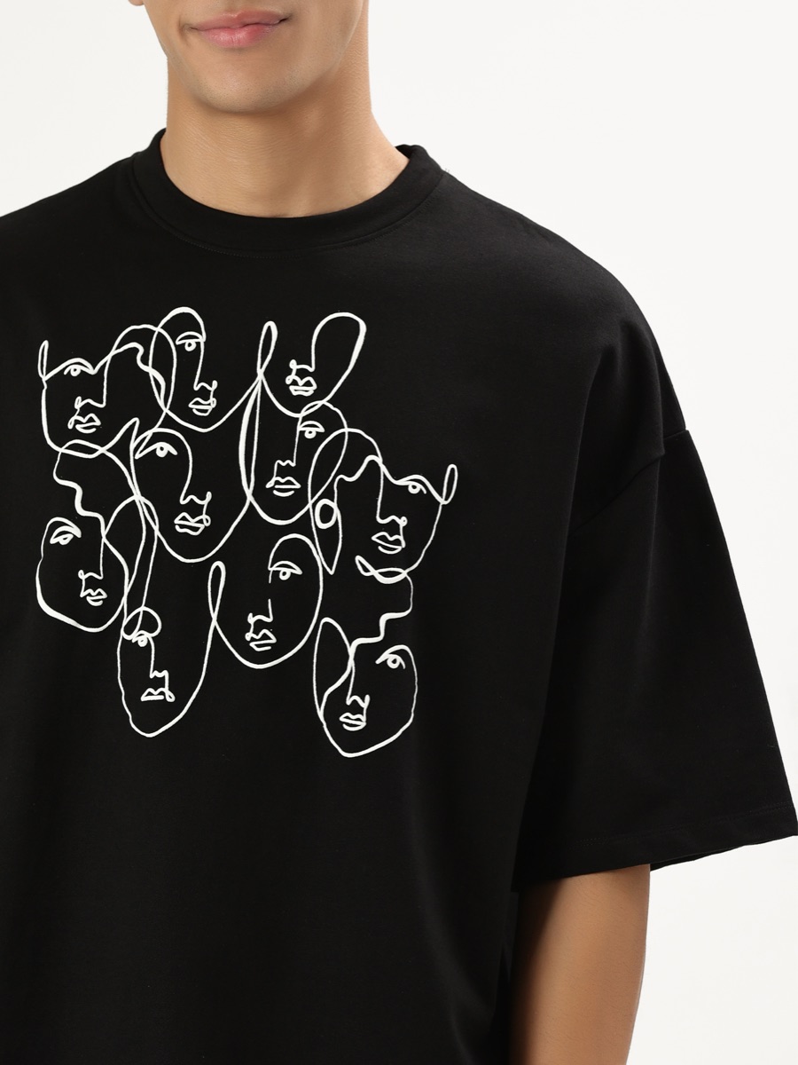 Oversized Tee – Black