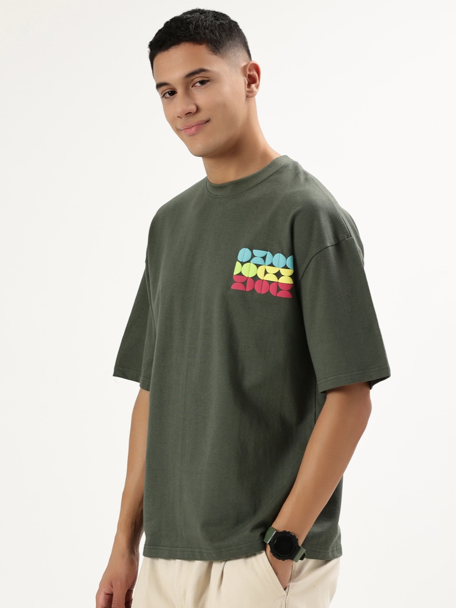 Oversized Tee – Frost Green