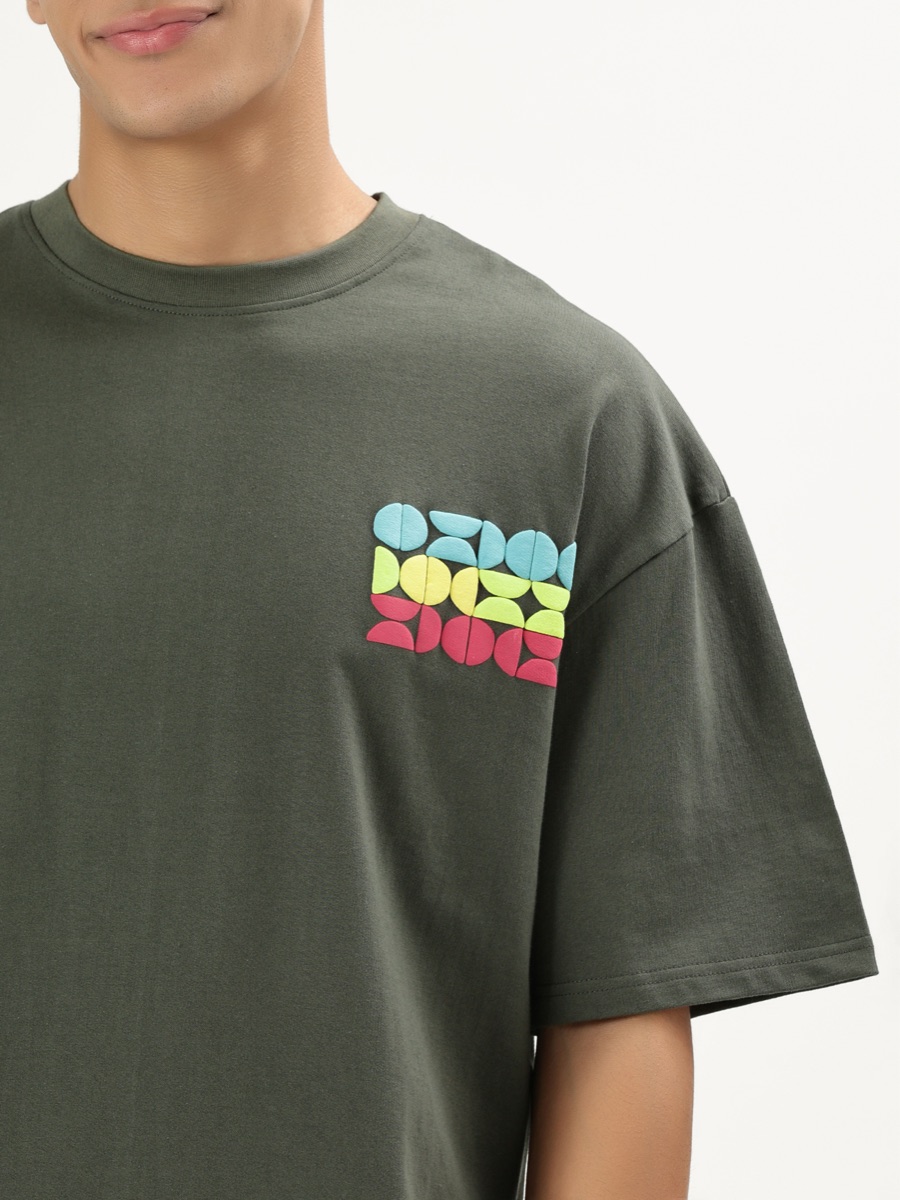 Oversized Tee – Frost Green