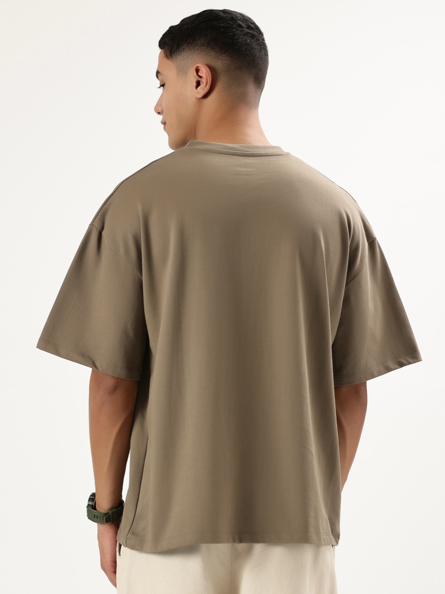 Oversized Tee – Md Beige