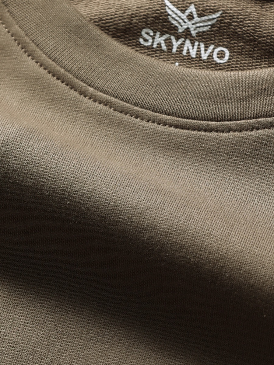 Oversized Tee – Md Beige
