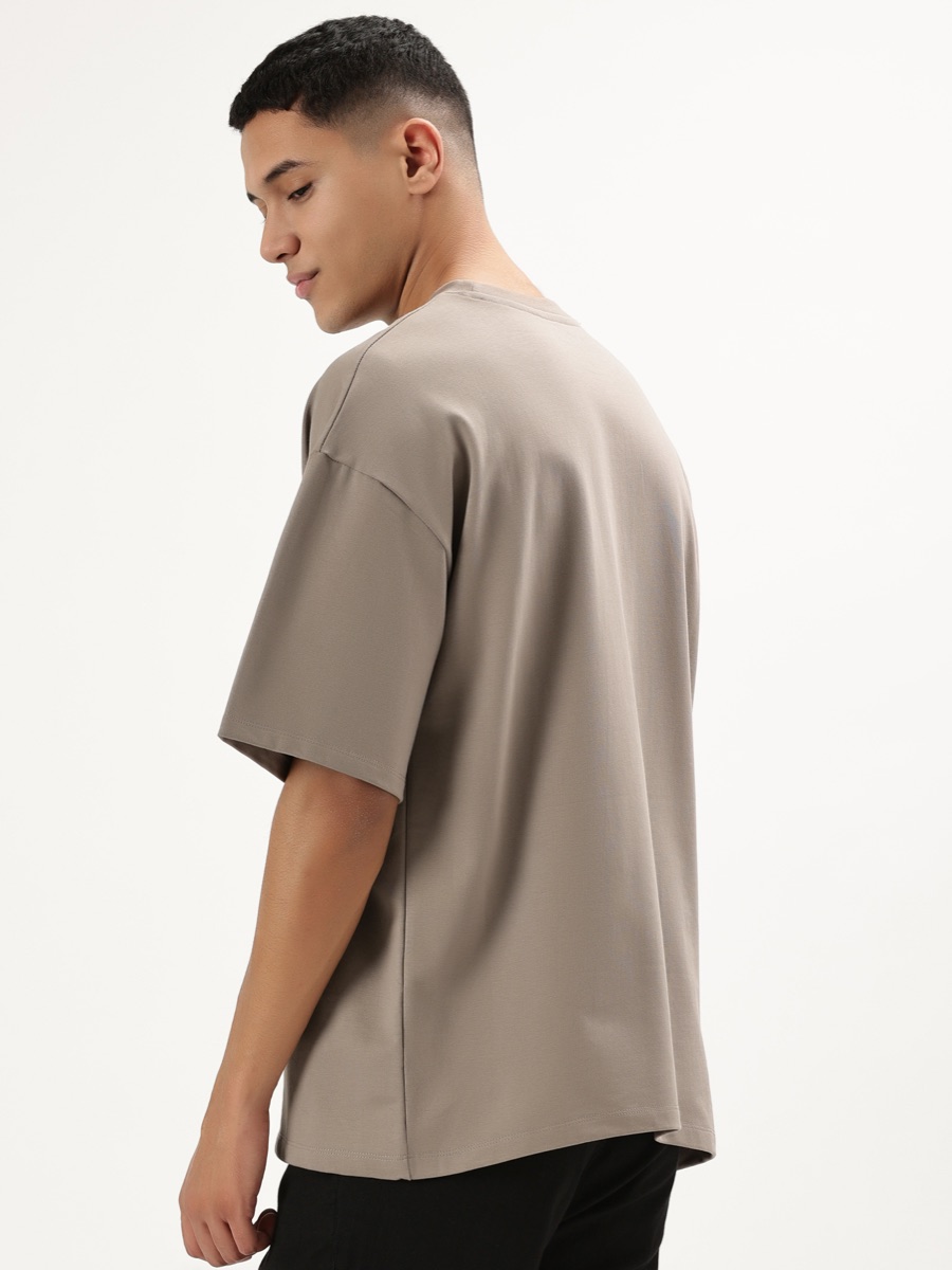 Oversized Tee – Coffee