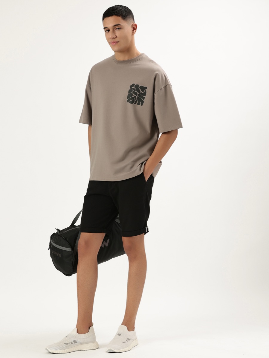 Oversized Tee – Coffee