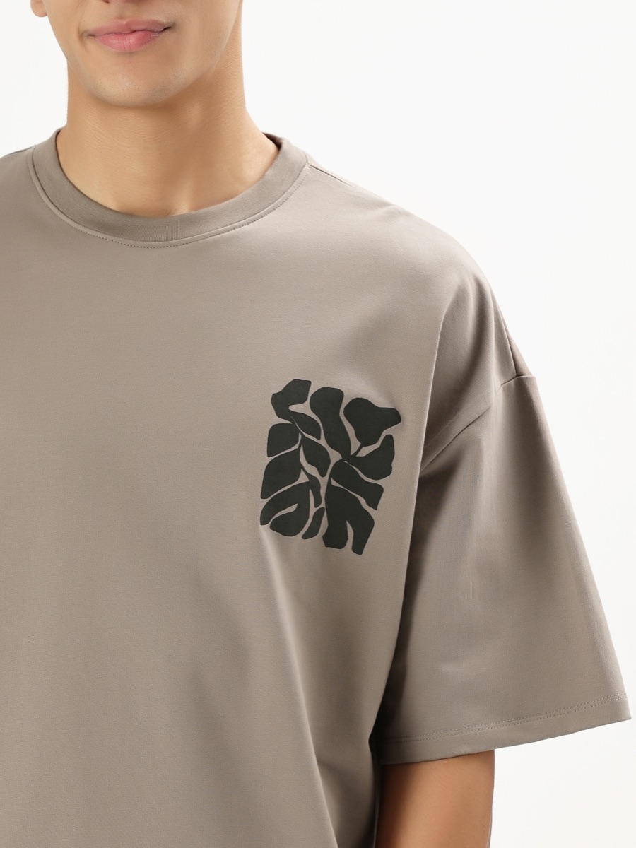 Oversized Tee – Coffee