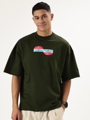 Oversized Tee - Olive