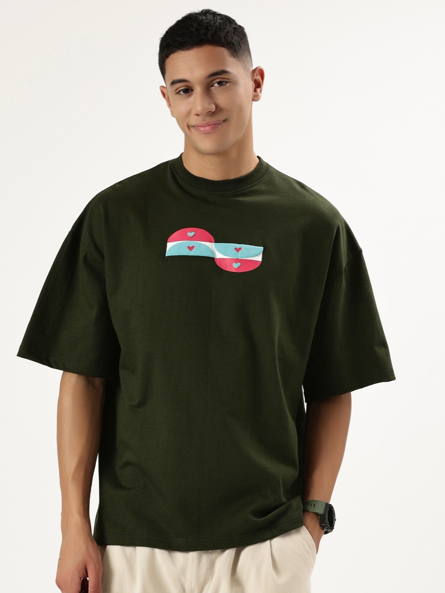 Oversized Tee – Olive