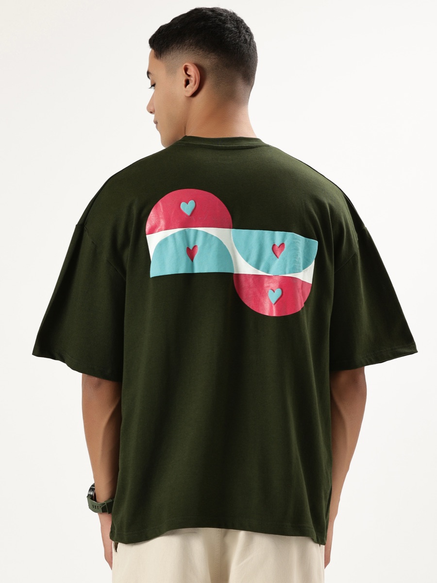 Oversized Tee – Olive