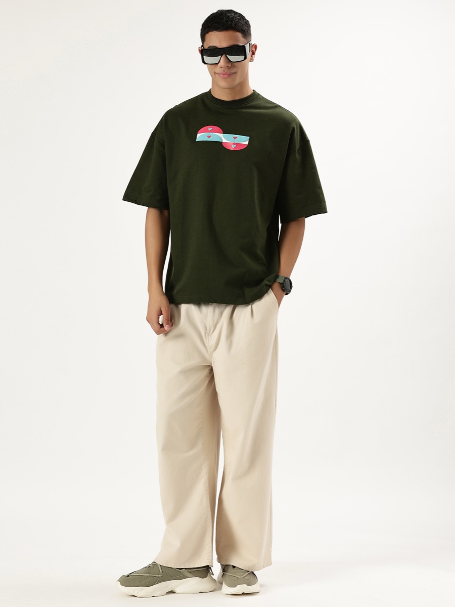 Oversized Tee – Olive