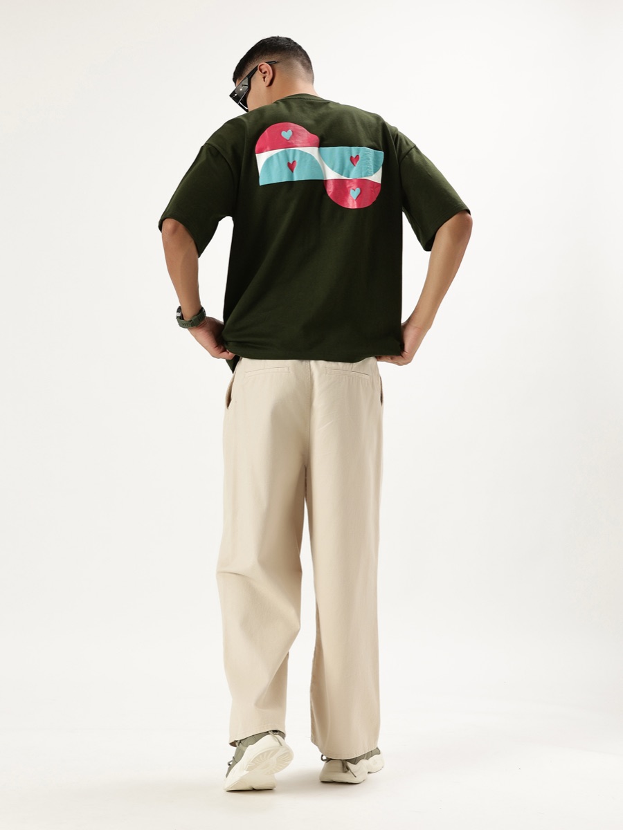 Oversized Tee – Olive
