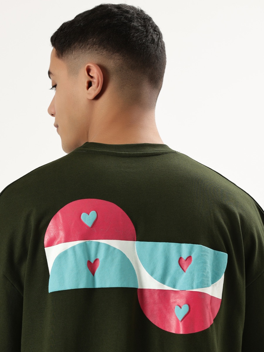 Oversized Tee – Olive