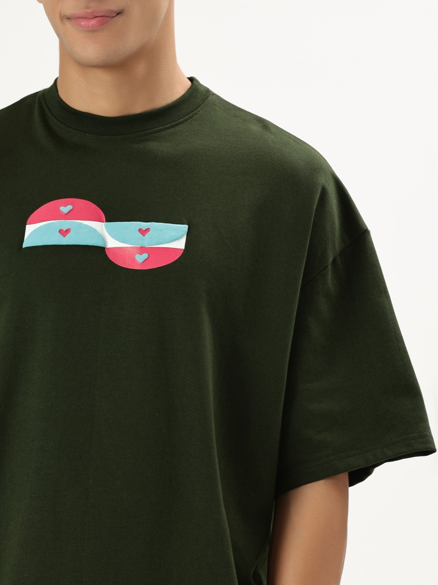 Oversized Tee – Olive
